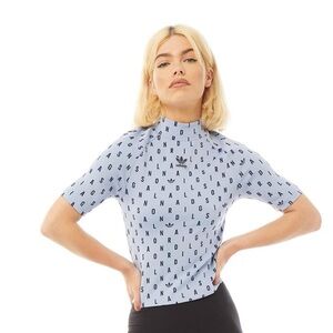 Adidas Originals Light Blue Logo Tee